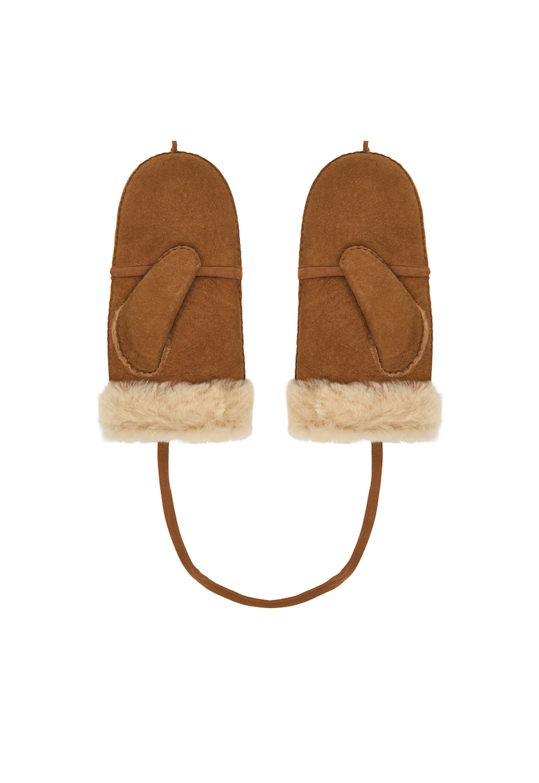 piele naturala Chestnut Emu Australia manusi dama femeie Chestnut Montana W7019 manusi dama dama
