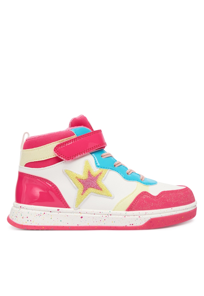 Pantofi copii - pentru fete - piele ecologica - multicolor