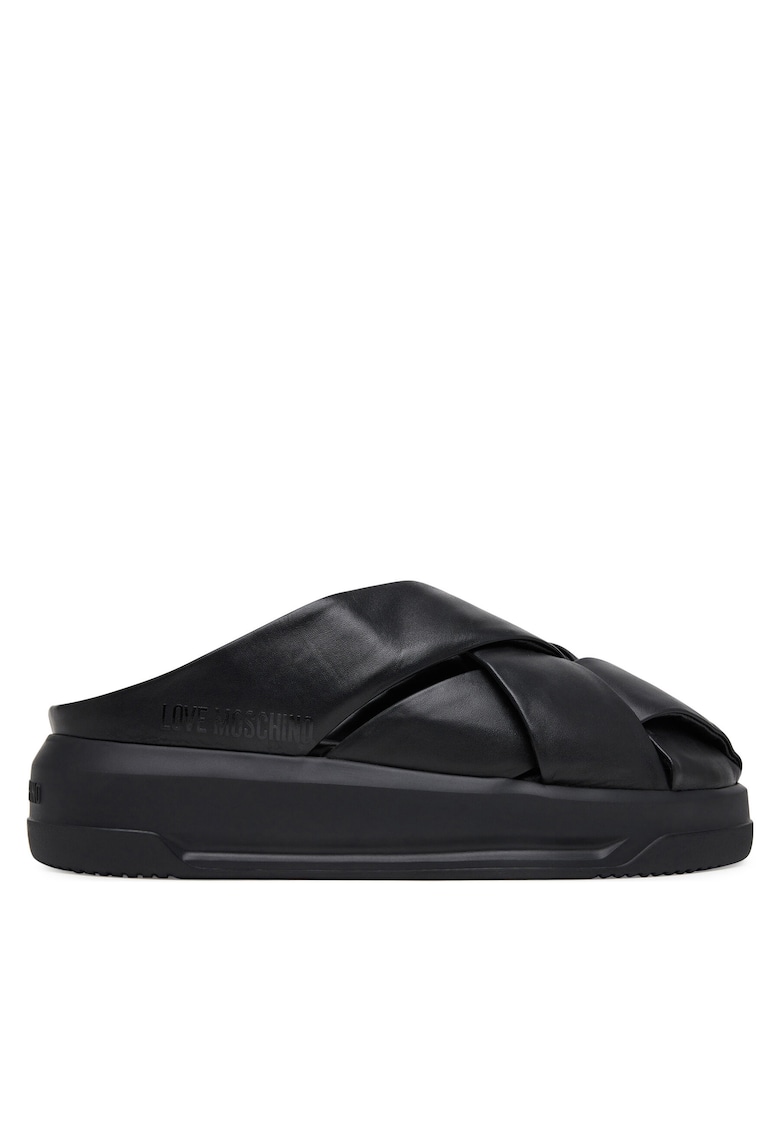 Slapi pentru dama JA15555G0MIE0000 - piele ecologica - negru