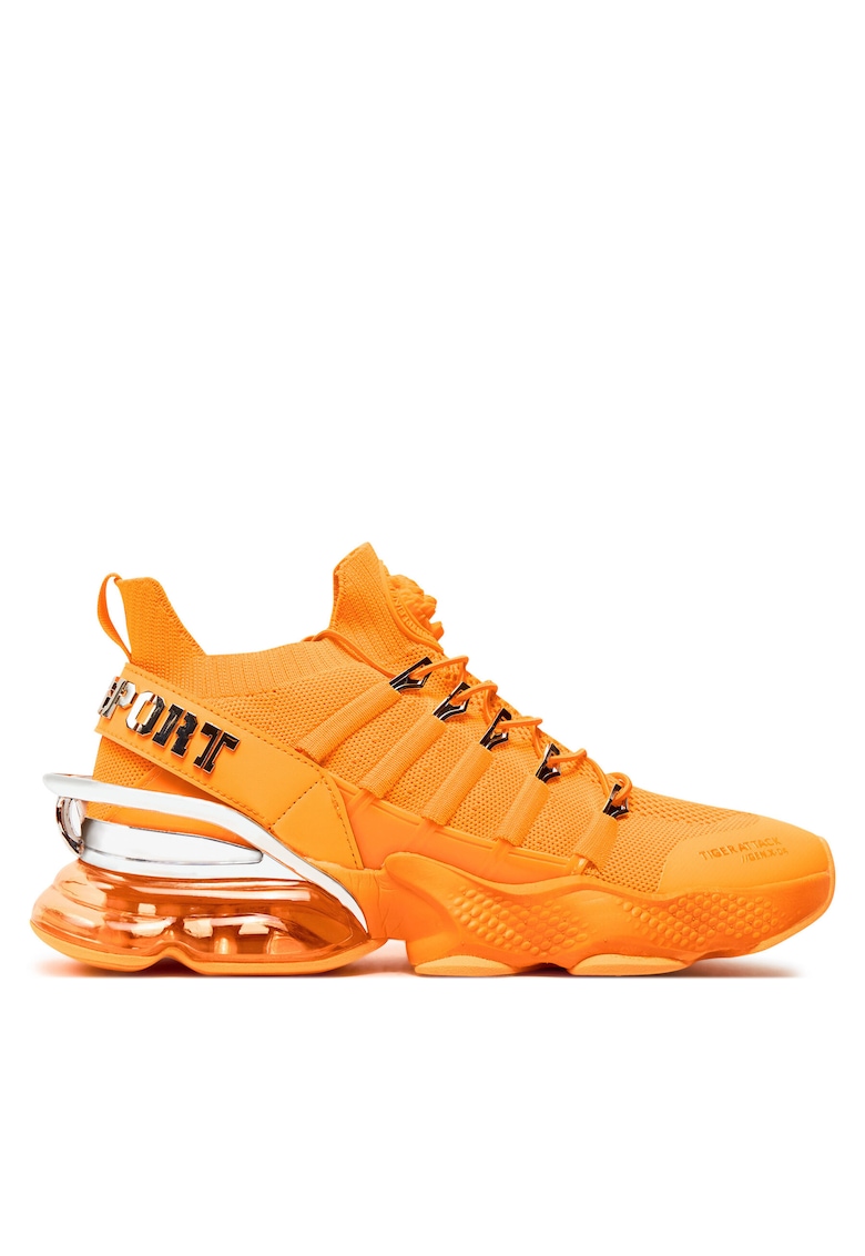 Pantofi sport barbati portocaliu - textil - pentru alergare -