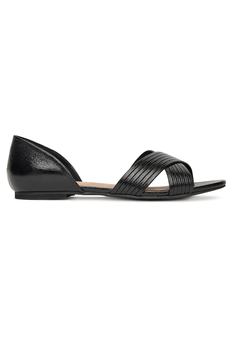 Sandale dama piele ecologica - negru