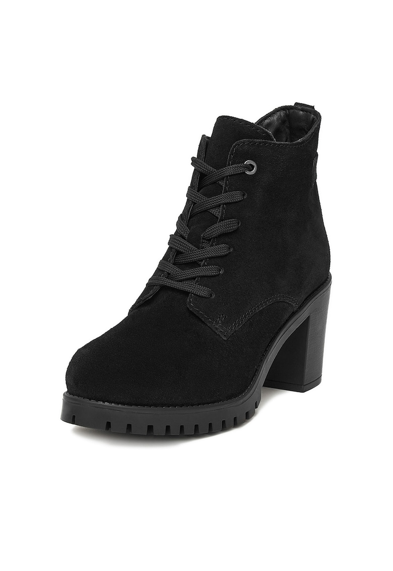 Botine dama - piele naturala - negru CEO-WI23-LUM-02