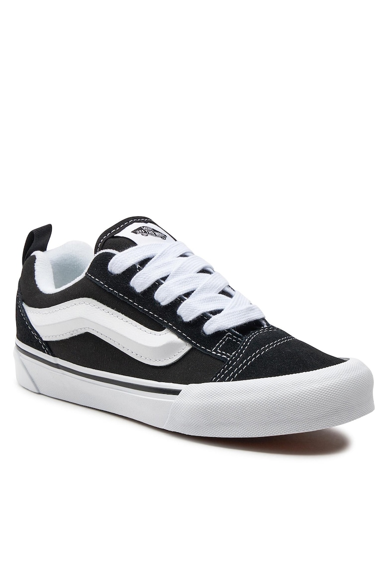 Tenisi copii - Knu Skool - unisex - textil - alb negru