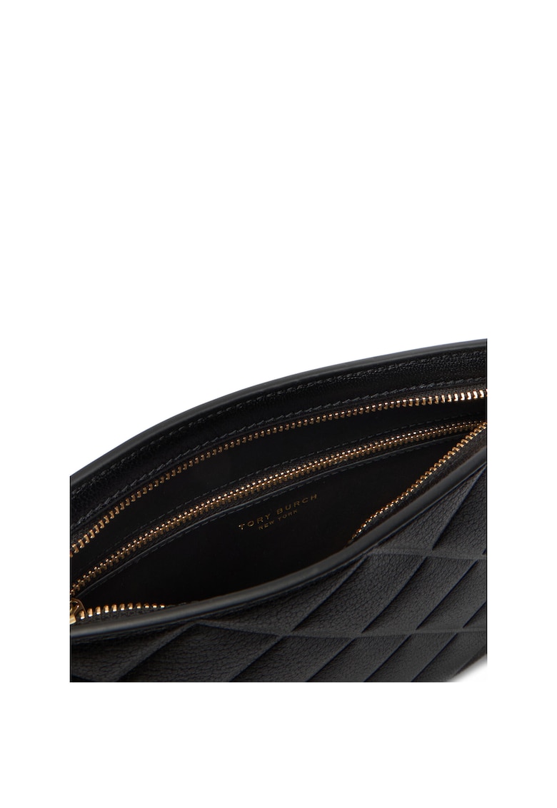 Geanta dama Fleming Pochette - neagra - din piele ecologica