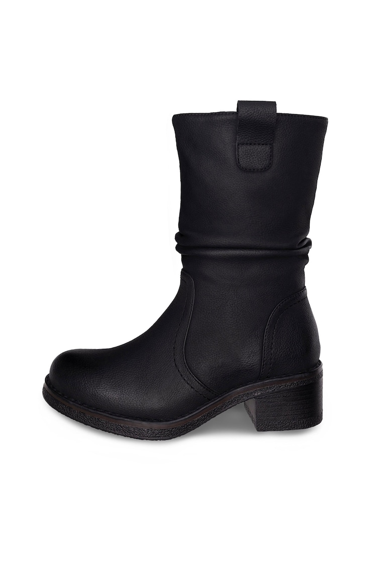 Botine dama - CEO-KAIA - negru - textil