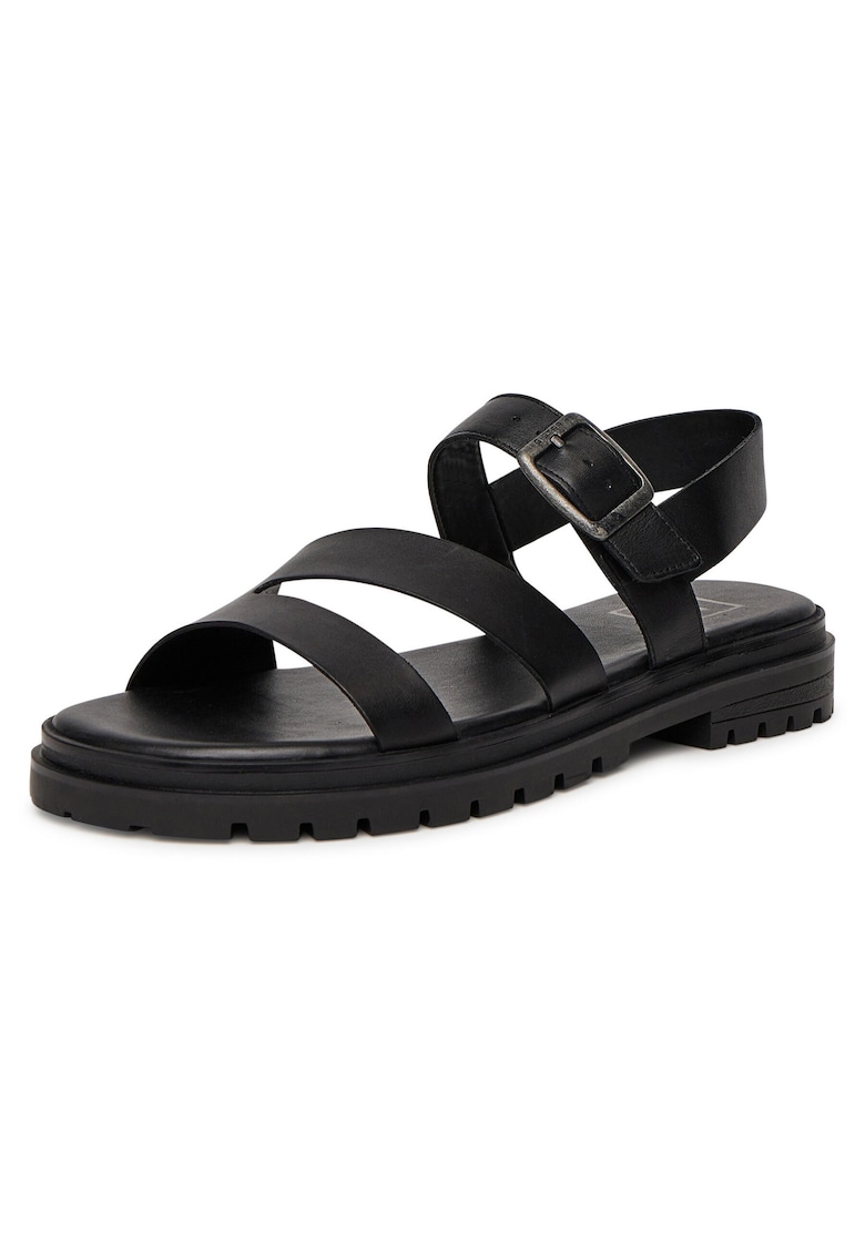 Sandale dama - WI34-23568-01 - piele naturala - negru