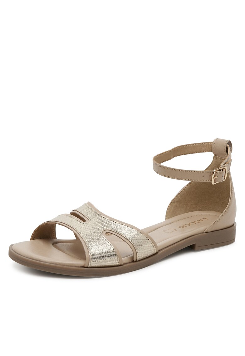 Sandale bej - piele naturala - Bej