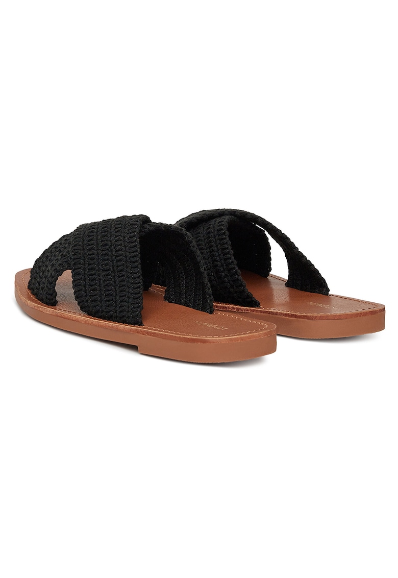 Papuci dama - negru - E4736-1