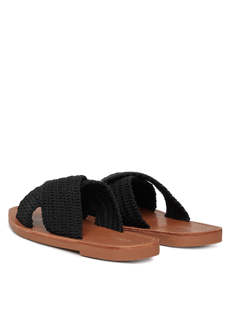 Papuci dama - negru - E4736-1