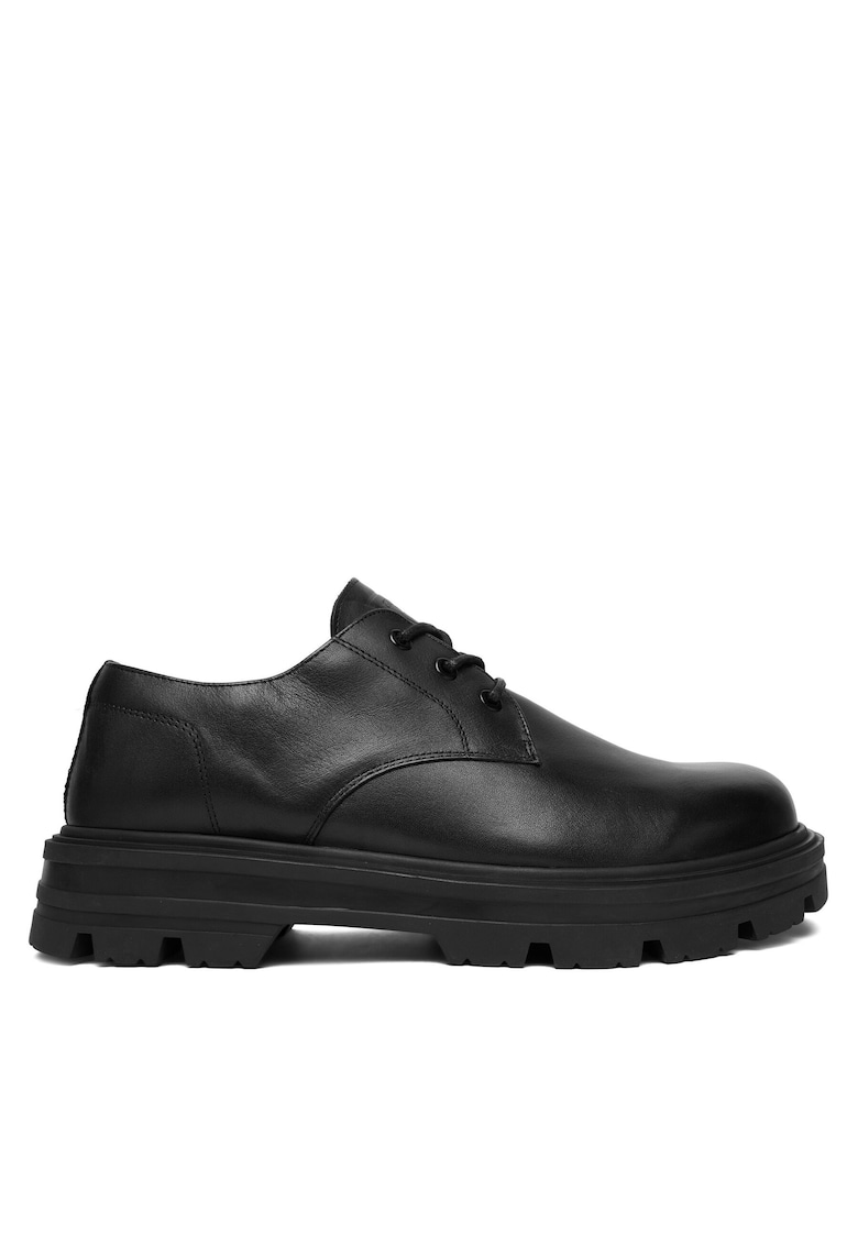 barbati - piele naturala - 65874 - Negru