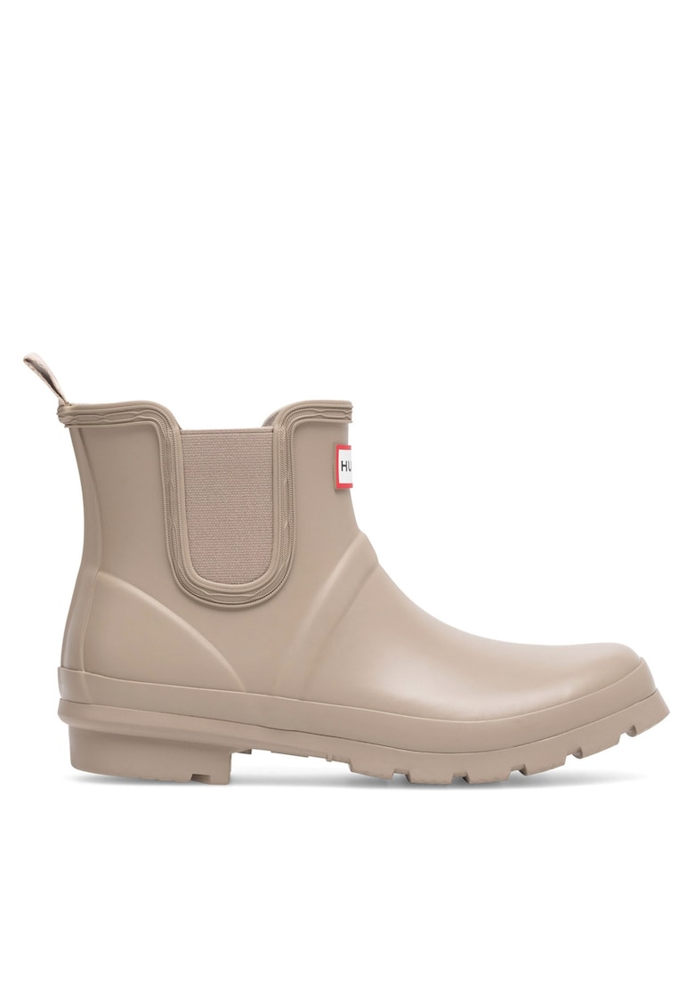 Botine dama - de cauciuc - bej