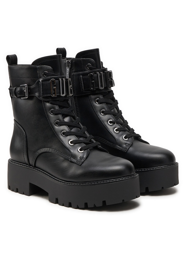 Guess Ghete dama negru - piele ecologica - model Vaires FLTSOM ELE10 -