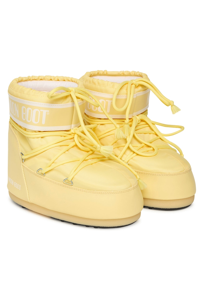 Ghete unisex piele ecologica - Mb Icon Low - Galben