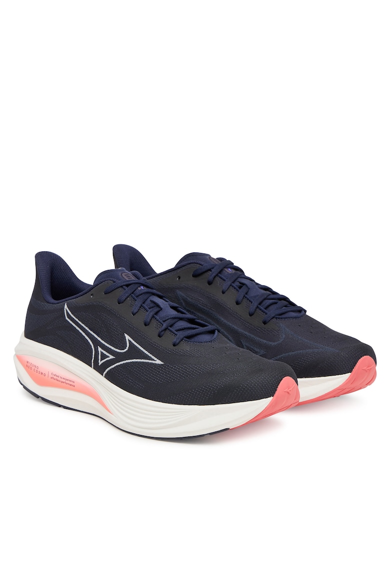Pantofi sport barbati alergare - negru - textil