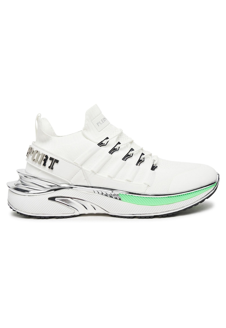 Pantofi sport barbati - alb - textil - pentru alergare