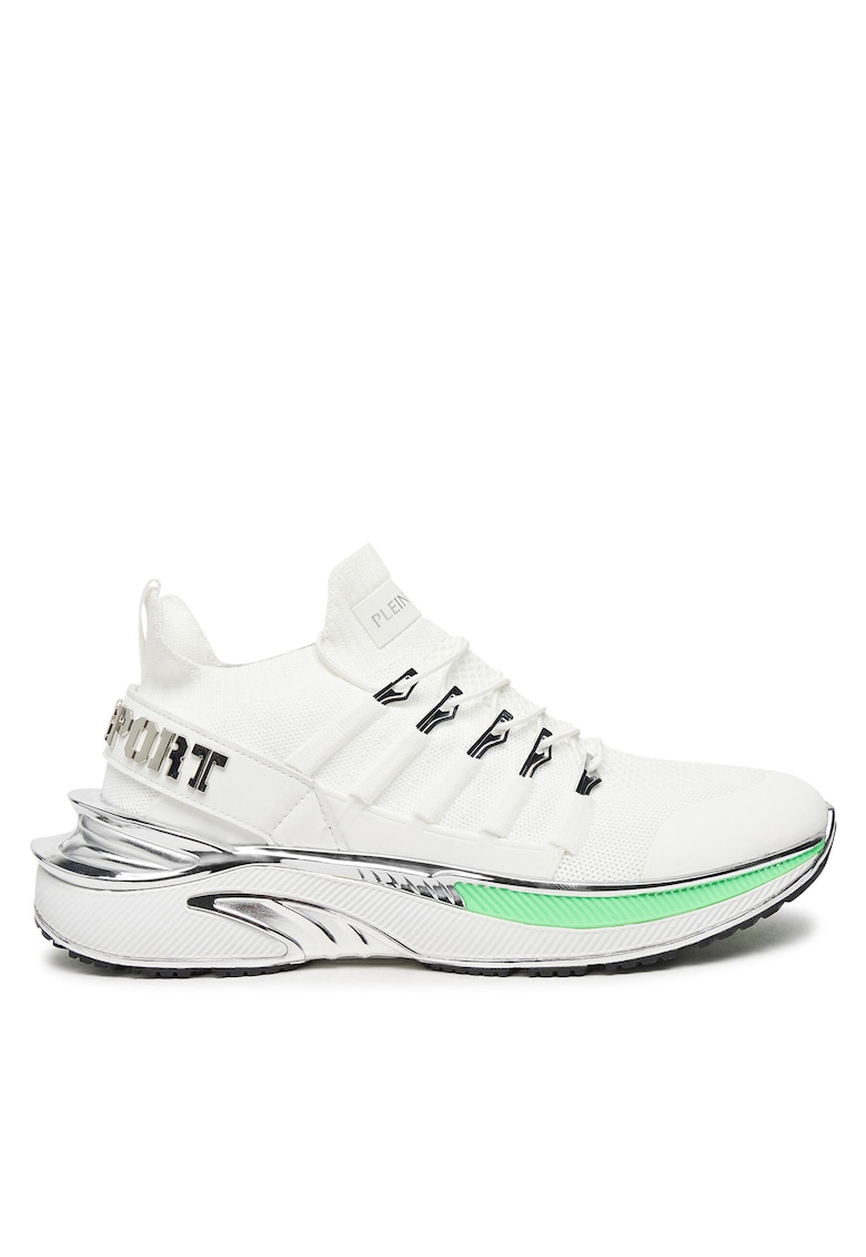 Pantofi sport barbati - alb - textil - pentru alergare