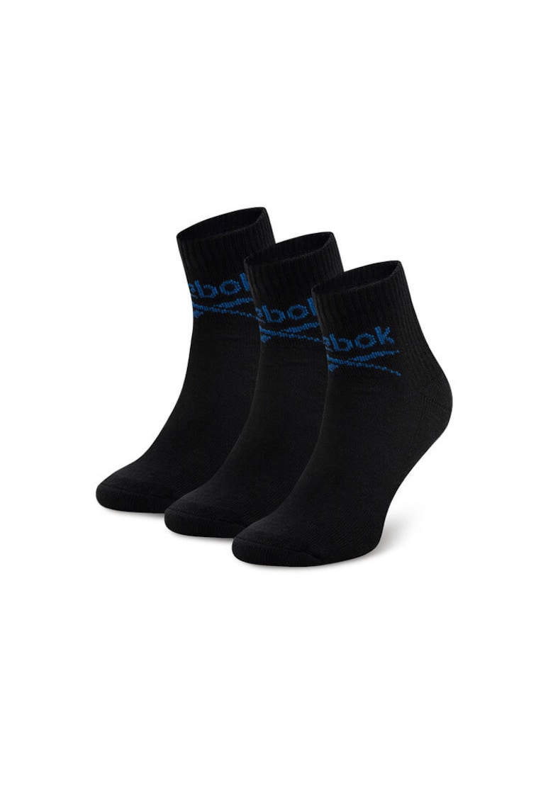 Sosete unisex set 3 perechi - lungi - negre - 37-39 EU