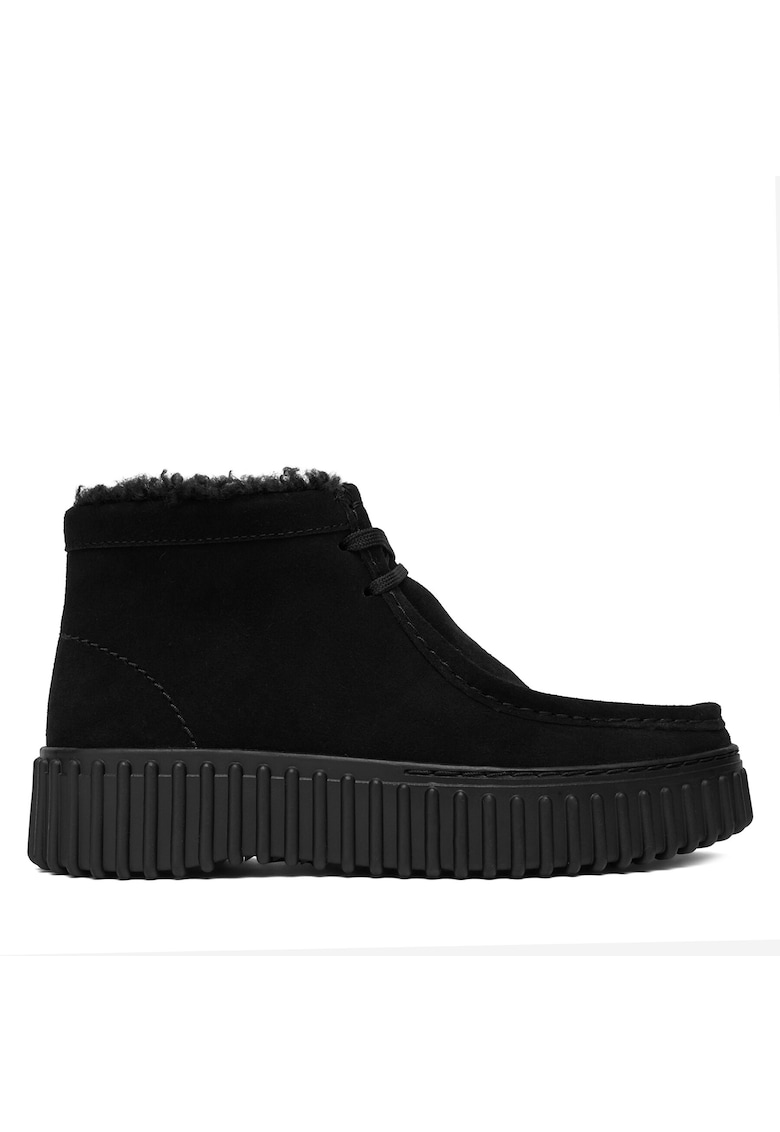 Clarks Ghete din piele naturala pentru dama - Negru