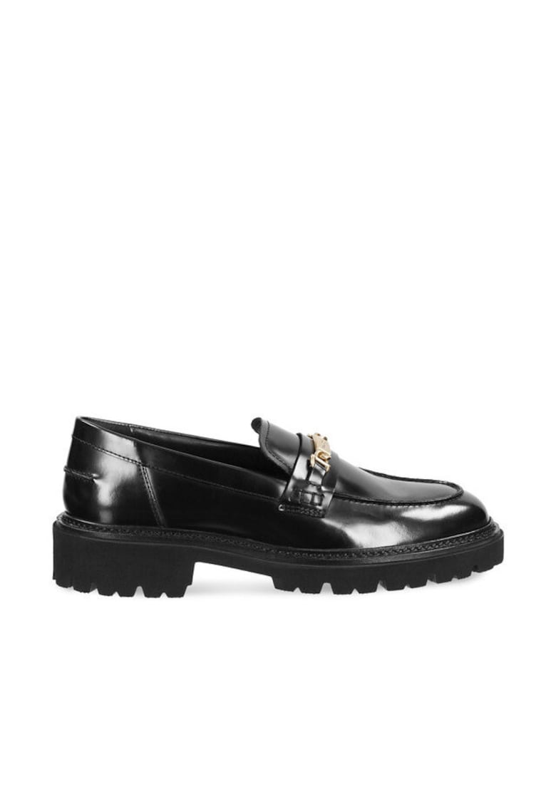 Mocasini dama - piele naturala - negru - G00 31531118