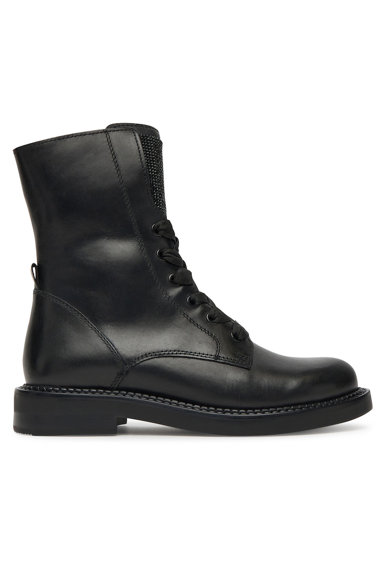 Ghete dama piele naturala - negru - Negru