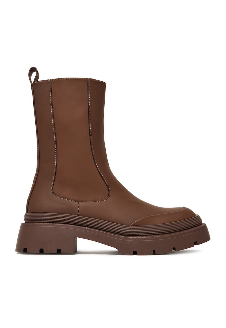 Botine dama 13096-10 - Textil - Maro