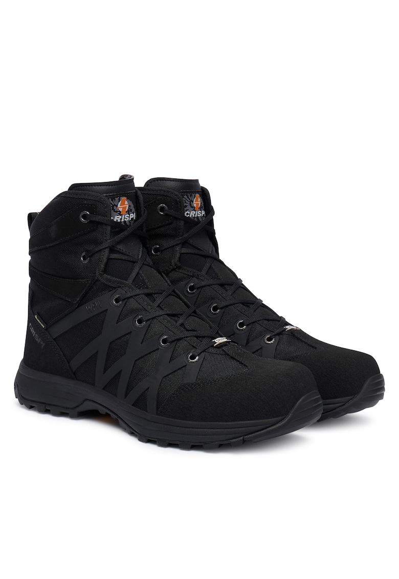 Crispi Ghete trekking barbati ARES 6 GTX - piele naturala - negru