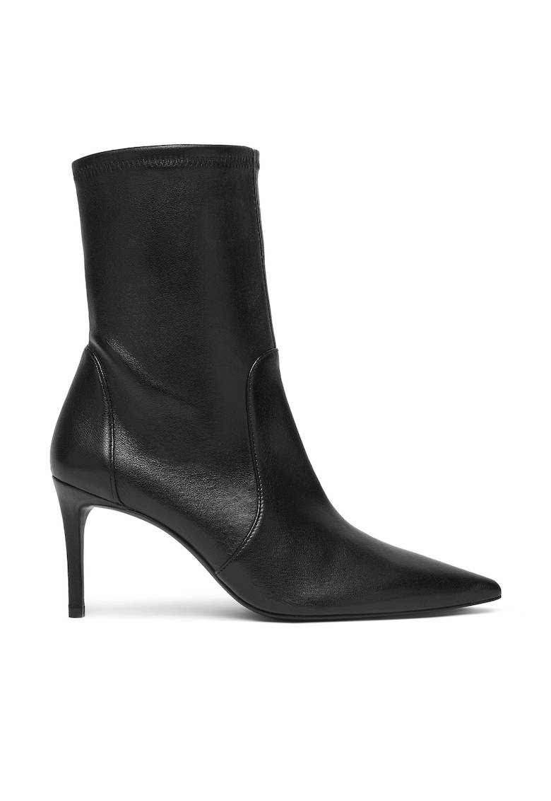 Stuart Weitzman Botine dama SJ97 - Piele naturala - Negru