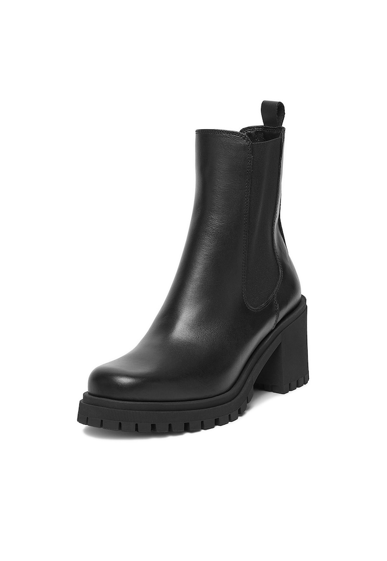 Ghete dama - C-GATE-I23 - piele naturala - negru