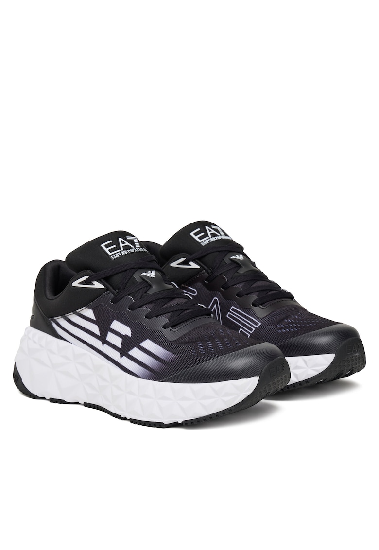 Pantofi sport barbati alergare - textil - Negru
