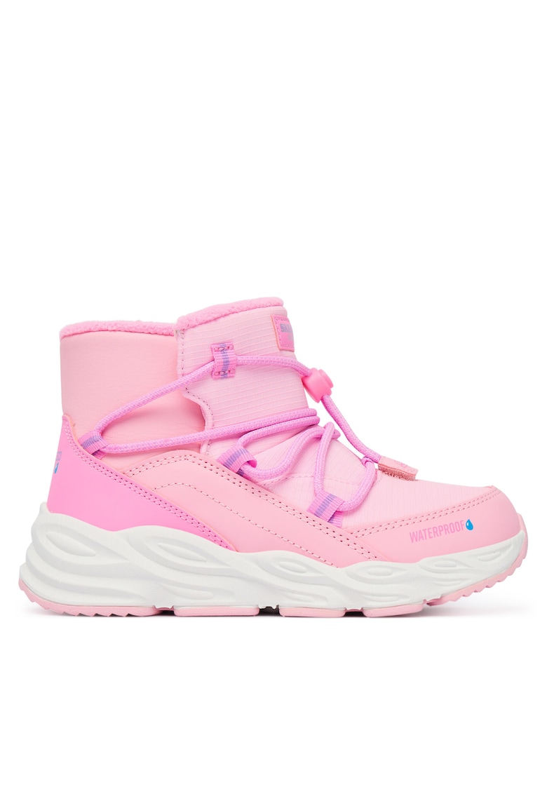 Skechers Ghete sport fete Piele ecologica - roz