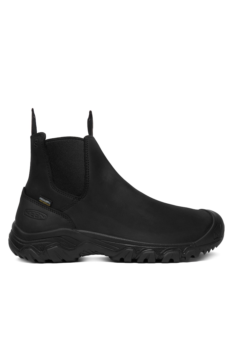 Ghete barbati - Anchorage Boot IV - piele naturala - impermeabile - negru