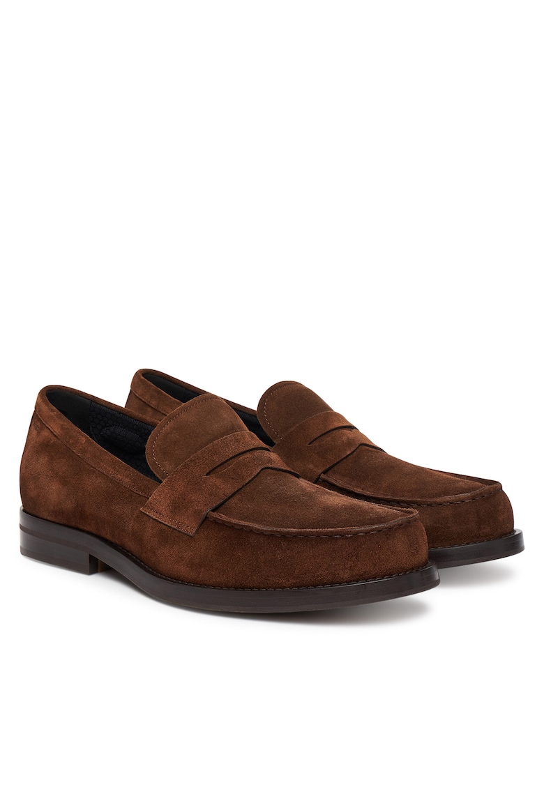 Mocasini barbati - Dark Brown 204 - piele naturala