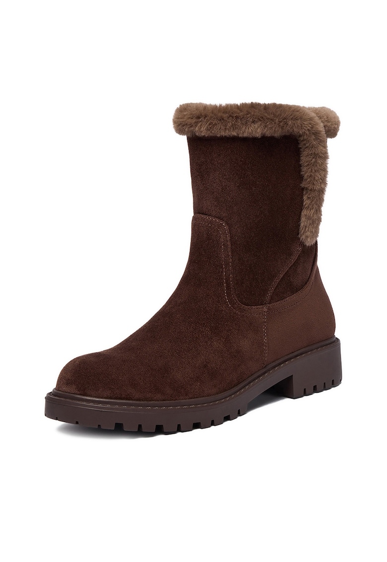 Botine dama - Maro - Textil CEO-HY90165-8