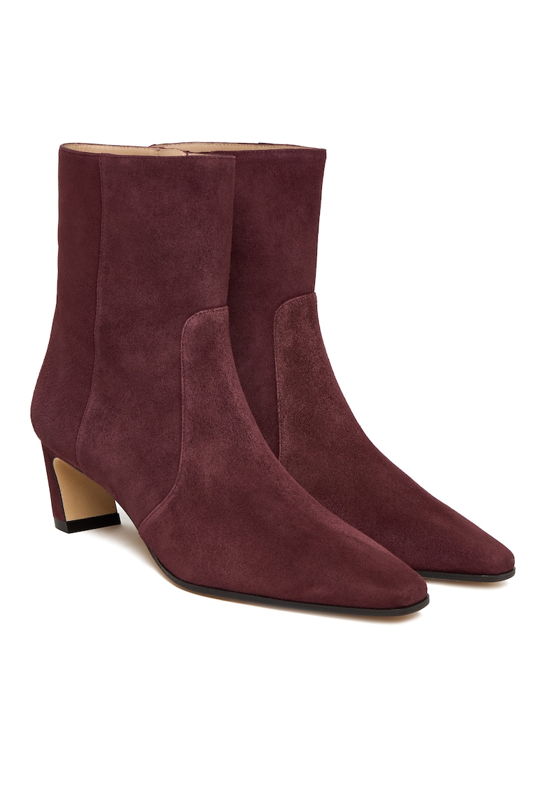 Stuart Weitzman Botine dama SM498 - Piele naturala - Bordeaux