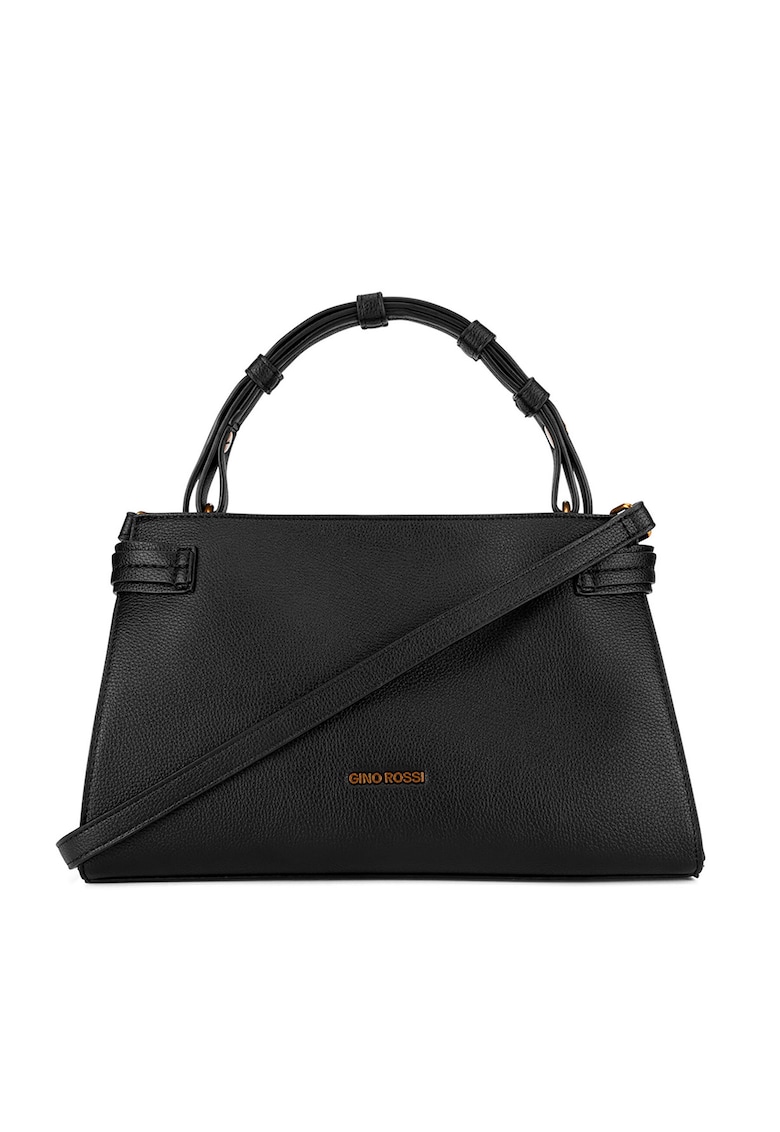 Geanta dama neagra - din material sintetic