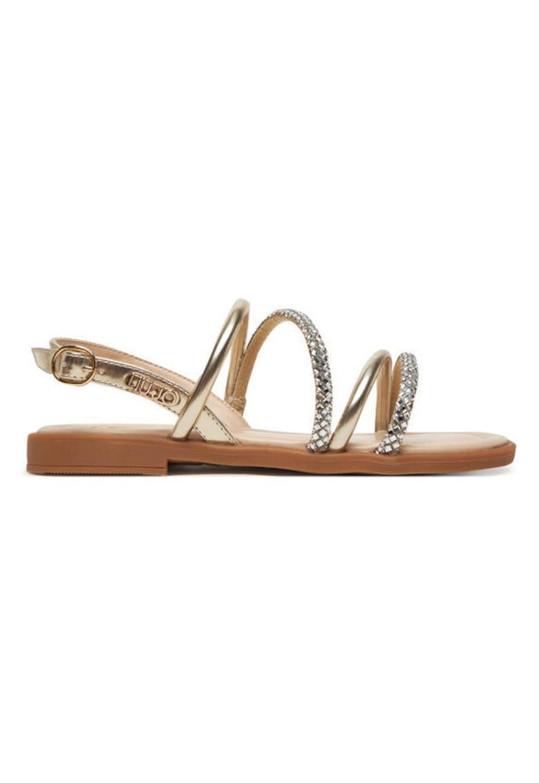 Sandale Platinium - piele ecologica - Auriu