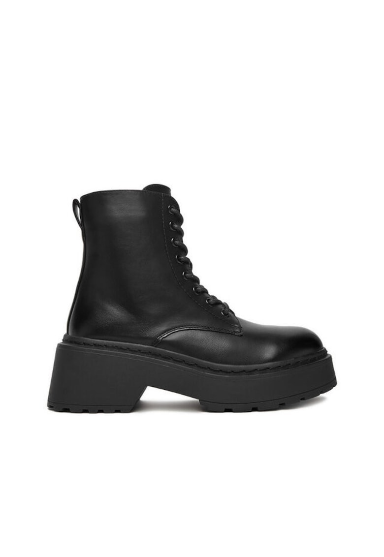 Ghete dama 13122 - Textil - Negru