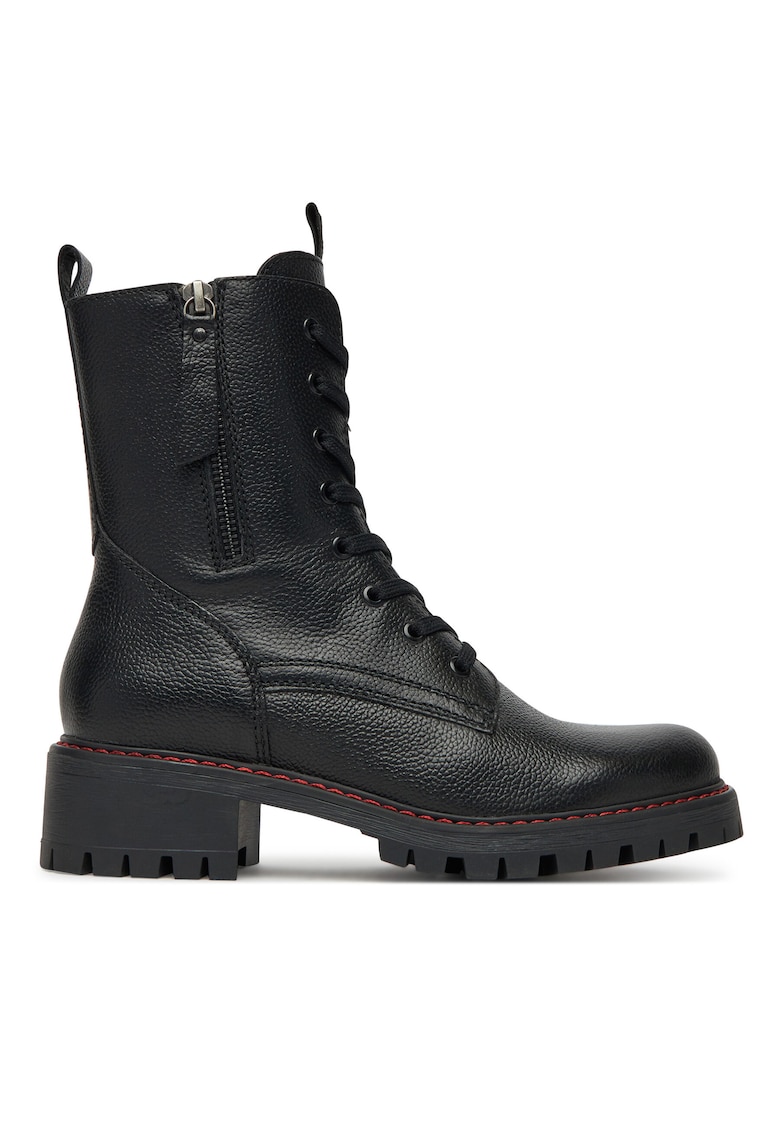 Ghete dama Negru - Piele naturala - - Negru