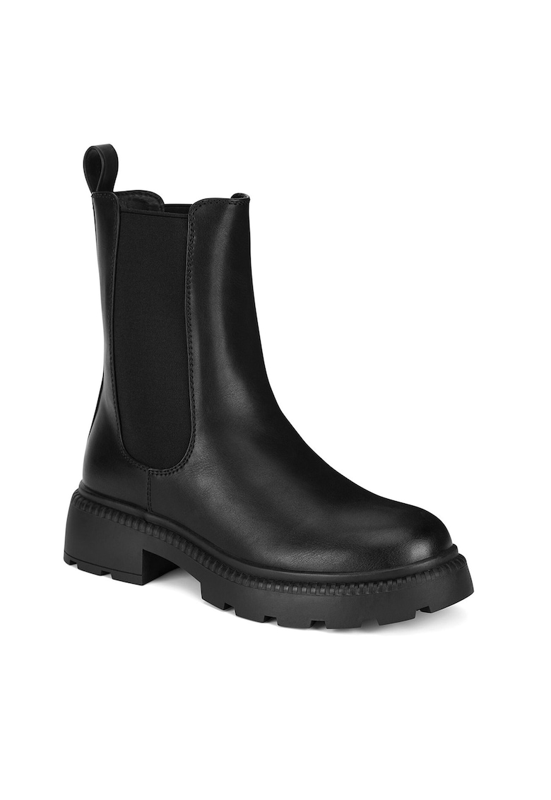 Botine dama CEO-HY60109-1 - Piele ecologica - Negru