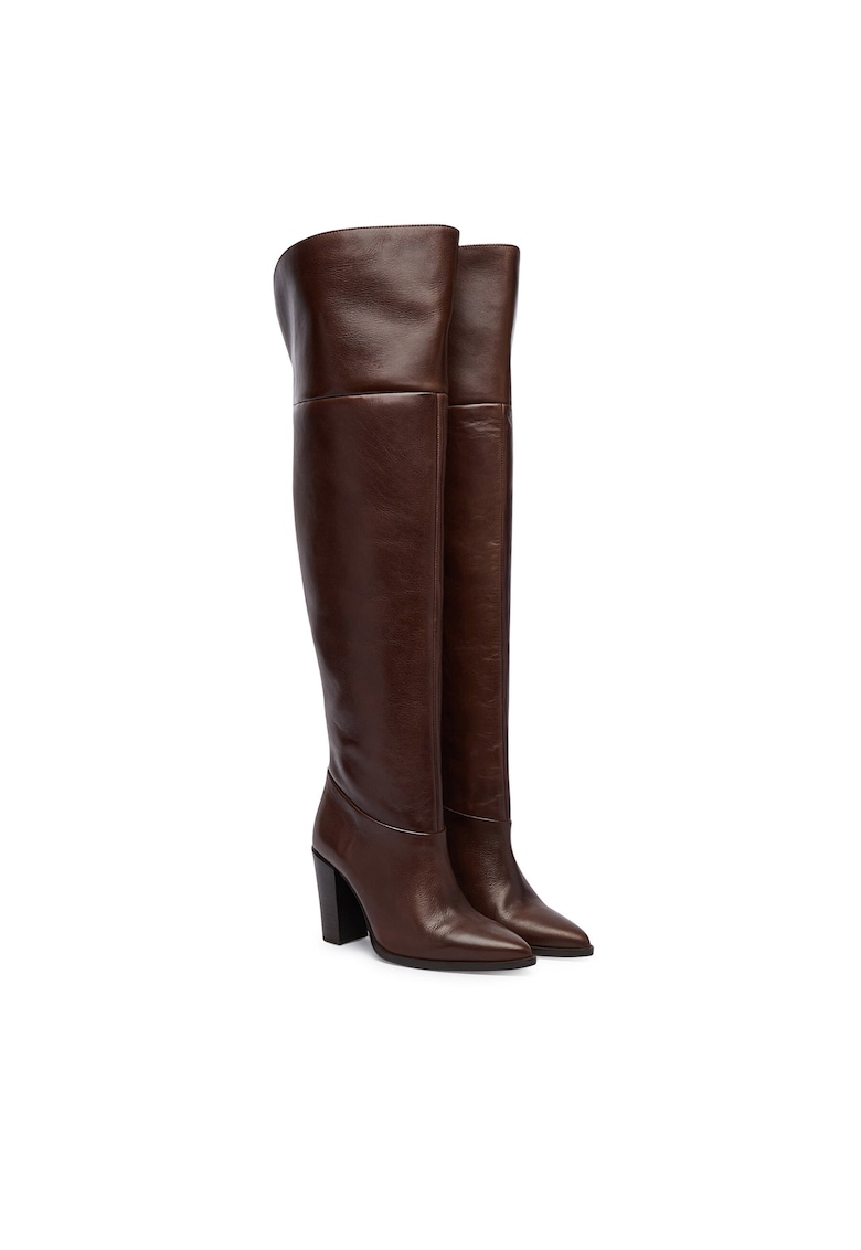 Cizme dama 3784 14410-V - Bronz - Piele naturala - Maro