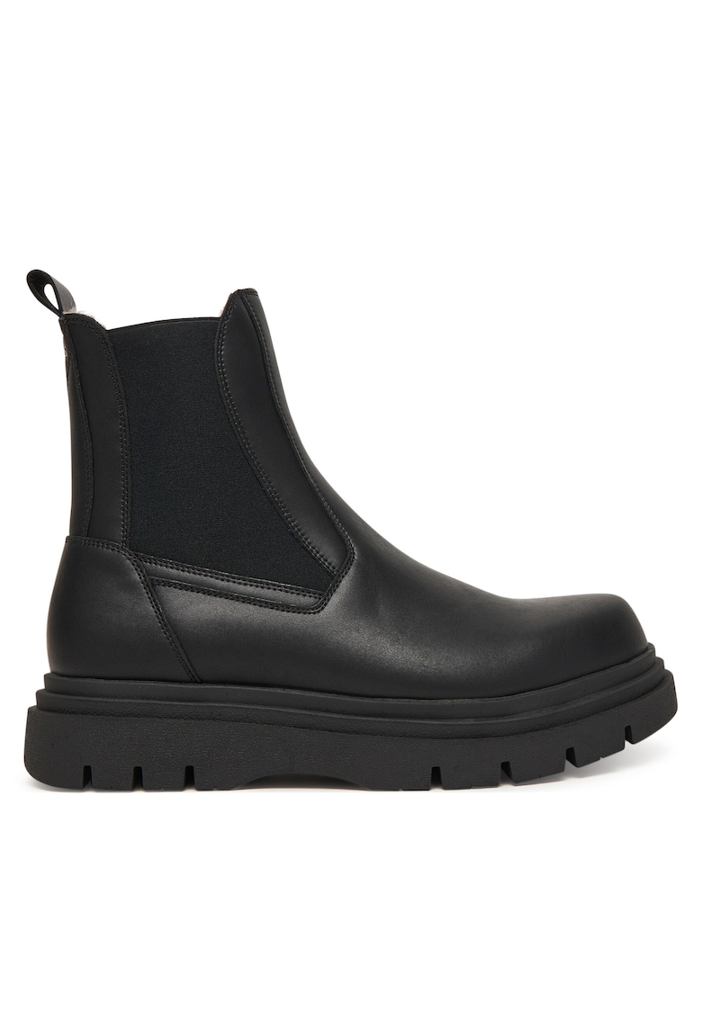 Ghete barbati piele naturala - negru - Negru
