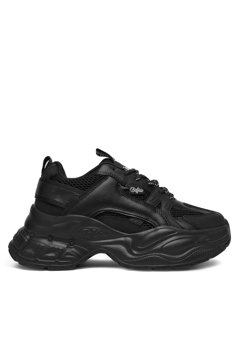 Pantofi sport dama - piele ecologica - negri -