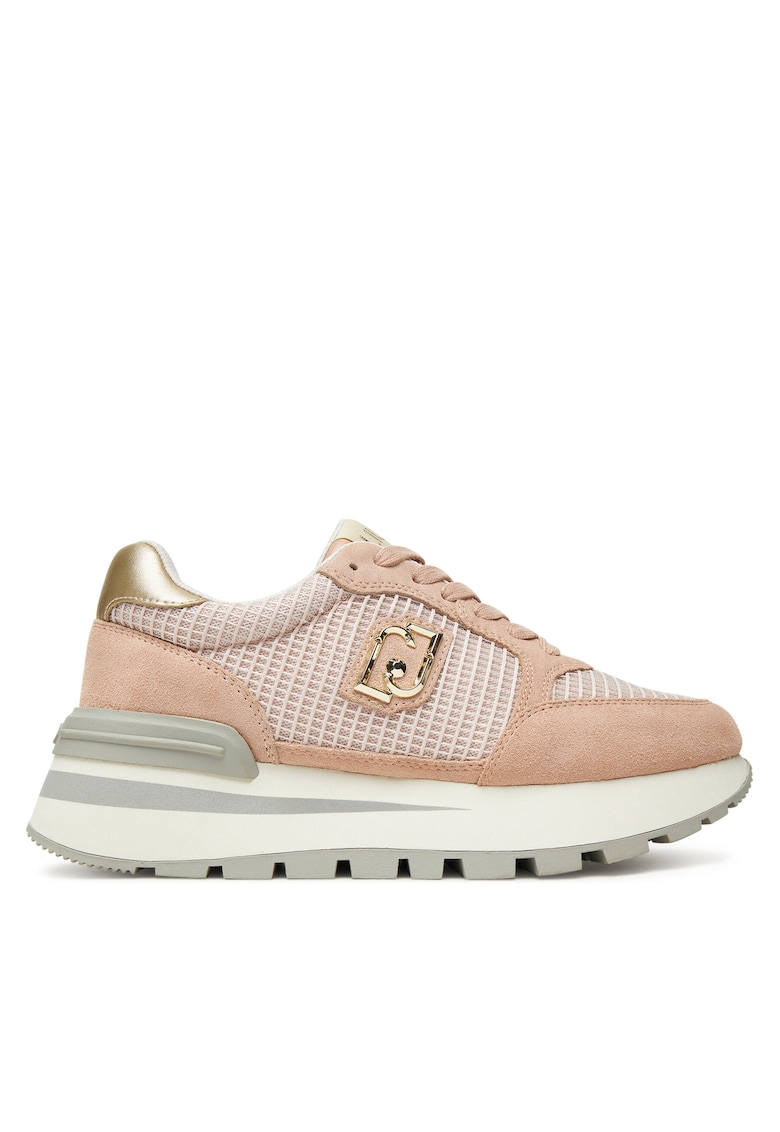 Adidasi S3664 - piele naturala - roz