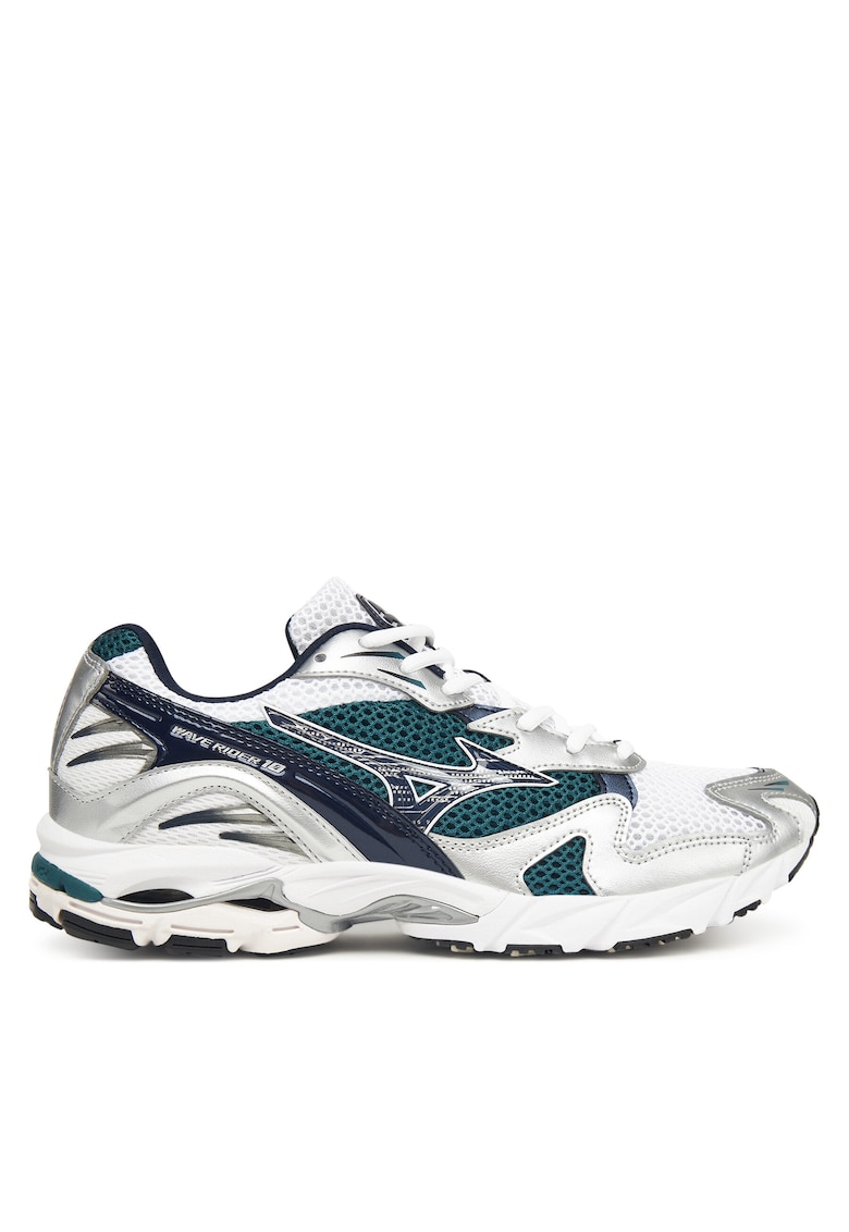 Pantofi sport Wave Rider 10 - unisex - Alb/Baritone Blue/Deep Teal - piele ecologica
