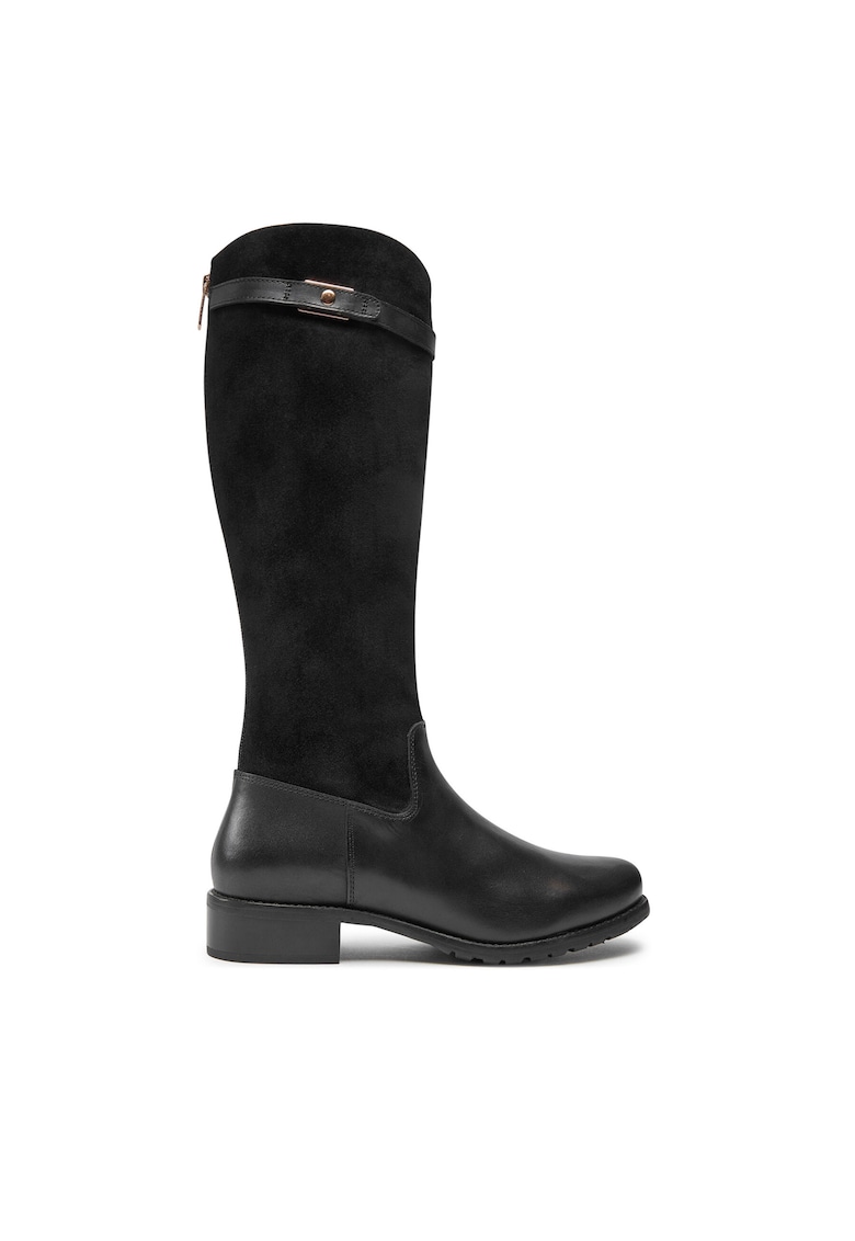 Cizme dama - Chiara 05 - piele naturala - negru -