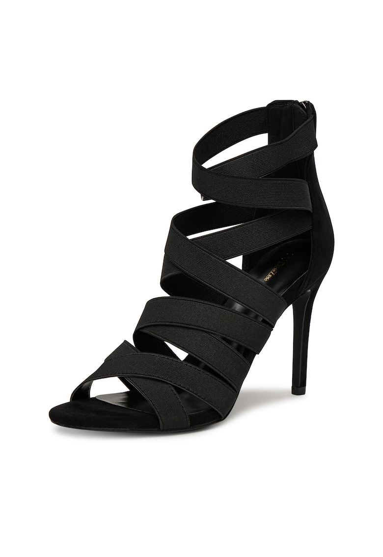 Sandale dama - cu toc - negru