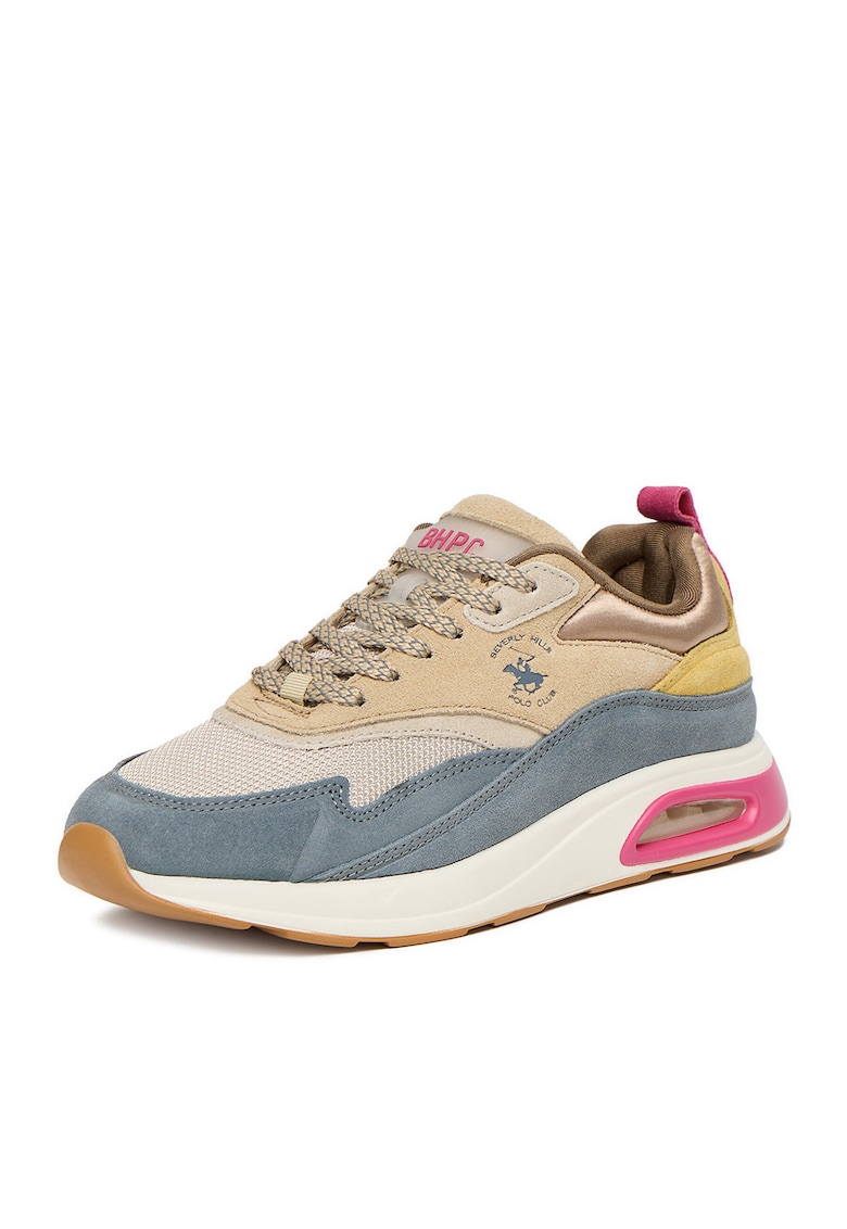 Pantofi sport dama - EO-L240061 - piele naturala - multicolor