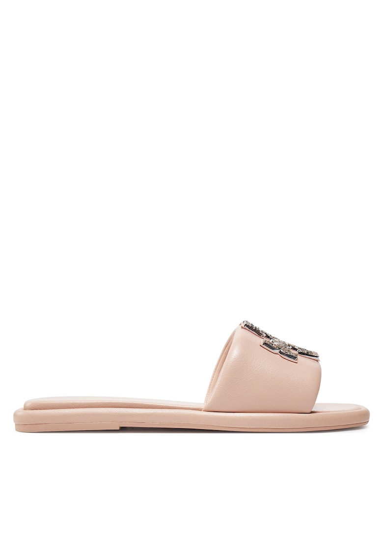 Slapi dama - Shell Rose Pink 650 - piele naturala - Double T Deco Sport