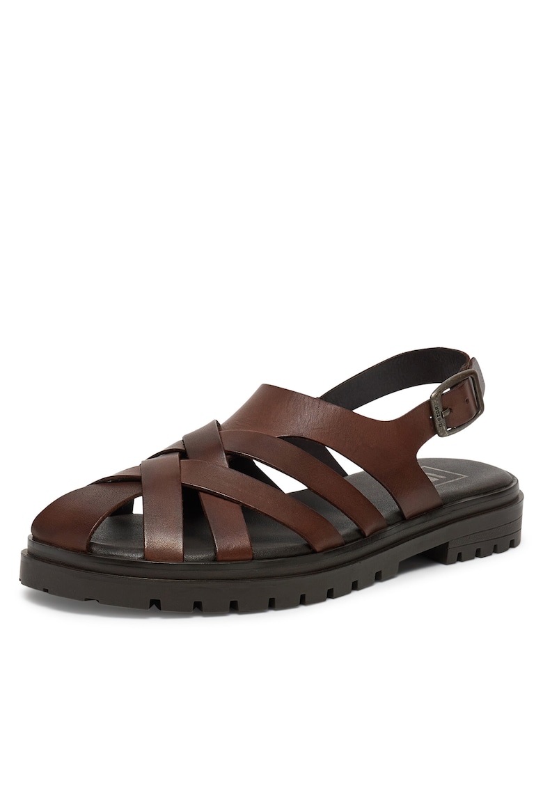 Sandale dama - WI34-23568-02 - piele naturala - maro
