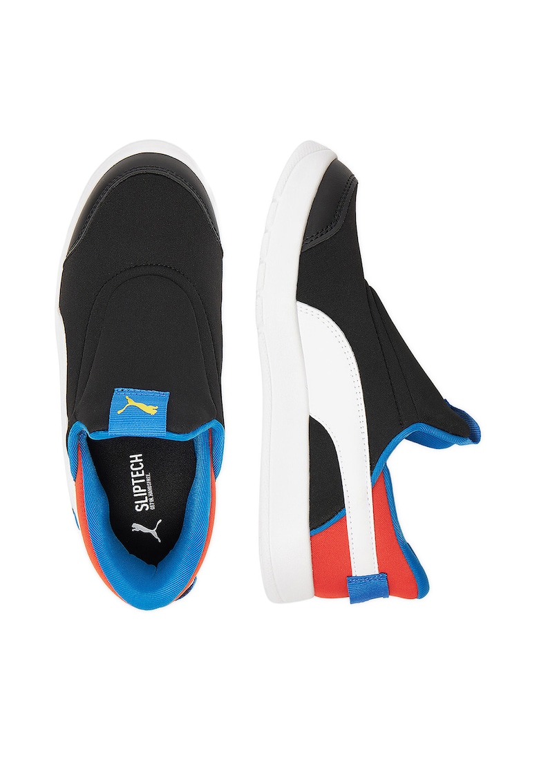 Puma Pantofi copii - COURTFLEX V3 SLIPTEC - multicolor - tesatura textila